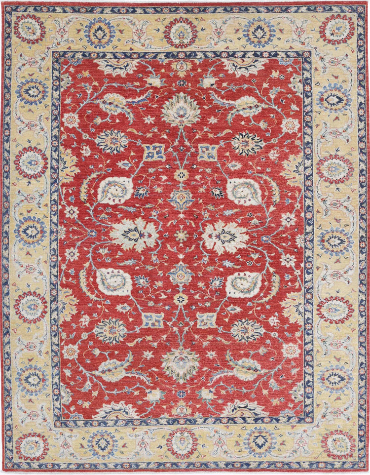 Hand Knotted Ziegler Farhan Wool Rug - 5'11'' x 7'11''