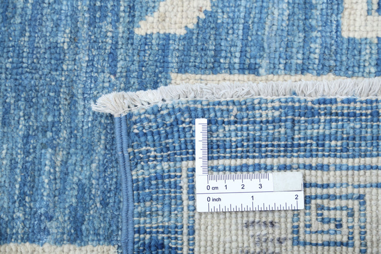 Hand Knotted Khotan Wool Rug - 9'8'' x 14'1''