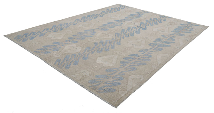 Hand Knotted Artemix Wool Rug - 8'10'' x 11'6''