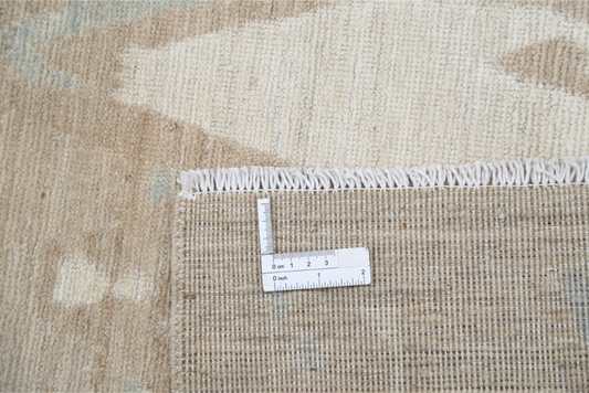 Hand Knotted Khotan Wool Rug - 6' 0" X 8' 9" 6' 0" X 8' 9" (183 X 267) / Taupe / Wool