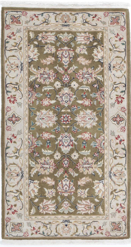 Hand Knotted Heritage Pak Persian Wool Rug - 2'0'' x 3'9''