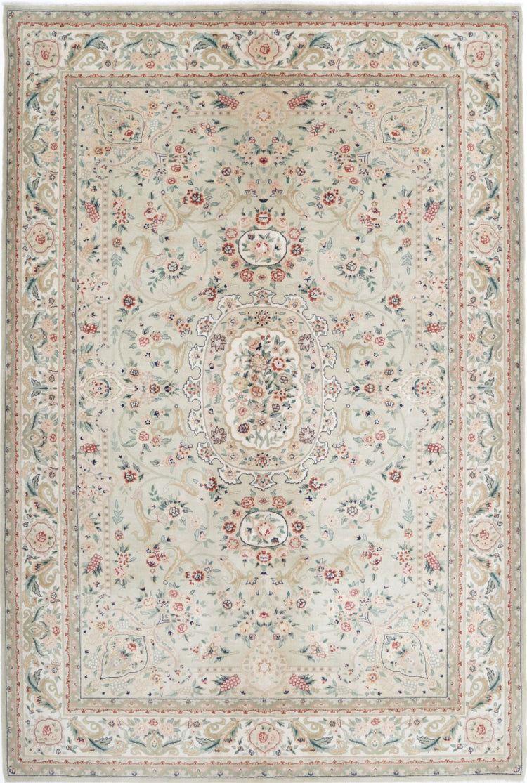 Hand Knotted Heritage Pak Persian Wool Rug - 5'10'' x 8'9''