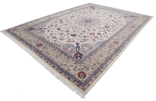 Hand Knotted Heritage Fine Persian Style Wool Rug - 10'3'' x 13'11''