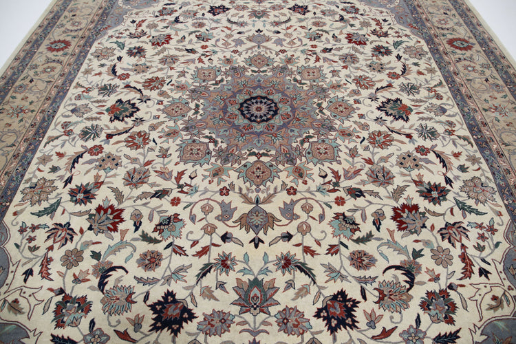 Hand Knotted Heritage Fine Persian Style Wool Rug - 10'3'' x 13'11''