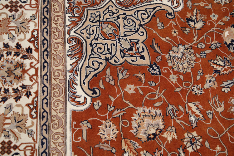 Hand Knotted Heritage Fine Persian Style Wool Rug - 10'2'' x 13'11''