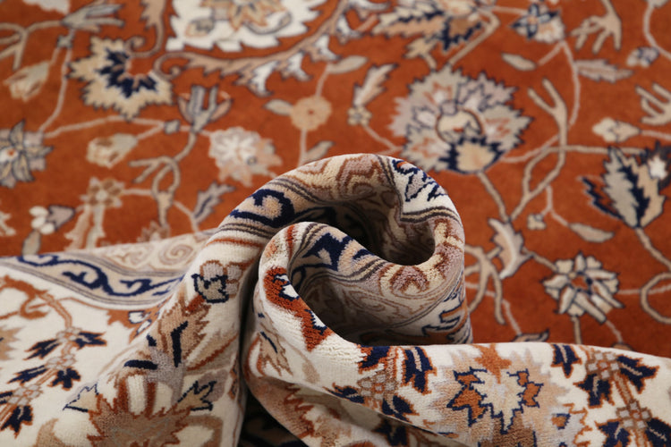 Hand Knotted Heritage Fine Persian Style Wool Rug - 10'2'' x 13'11''
