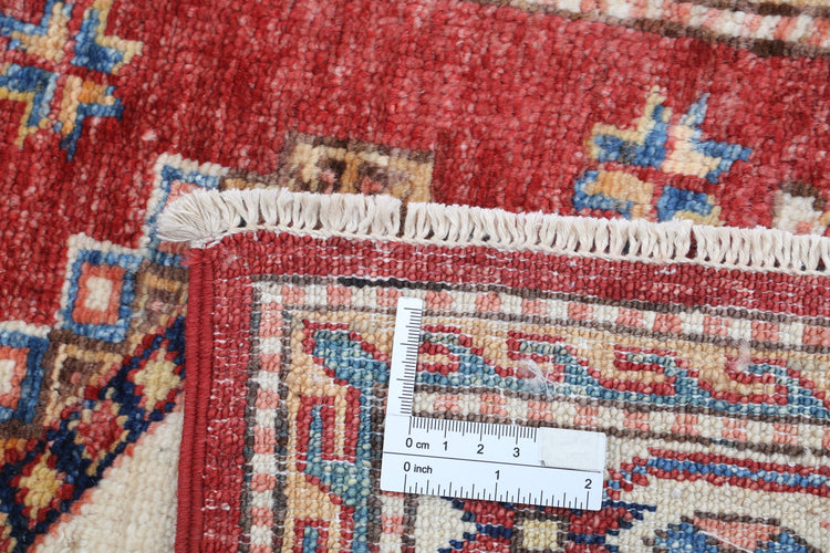Hand Knotted Royal Kazak Wool Rug - 2'9'' x 4'2''