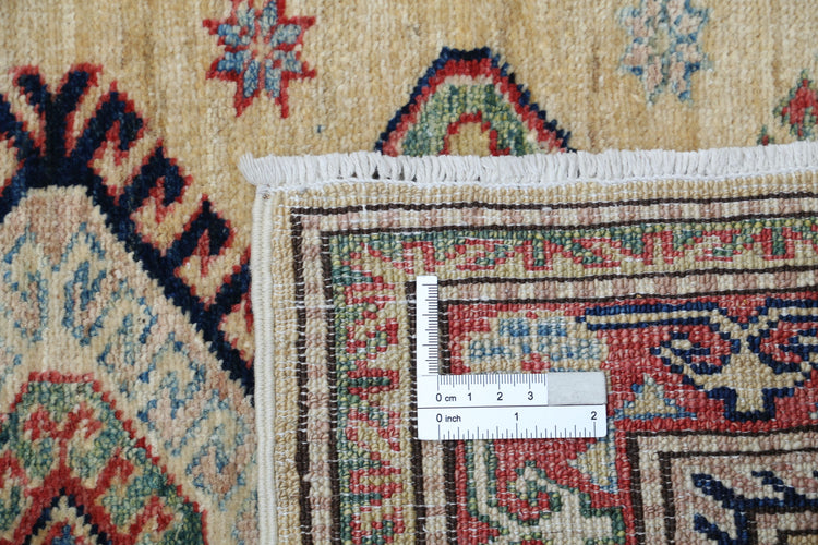 Hand Knotted Royal Kazak Wool Rug - 2'6'' x 6'4''
