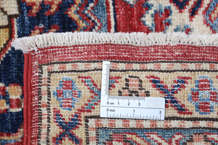 Hand Knotted Royal Kazak Wool Rug - 5'9'' x 7'11''