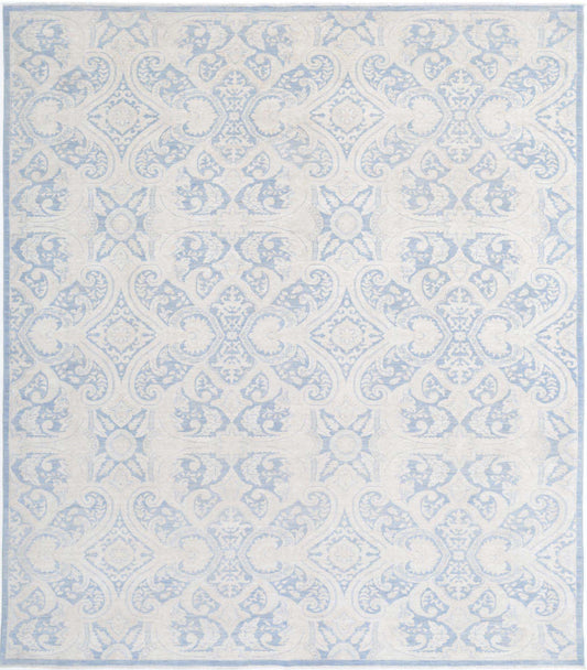Hand Knotted Artemix Wool Rug - 8'4'' x 9'6''