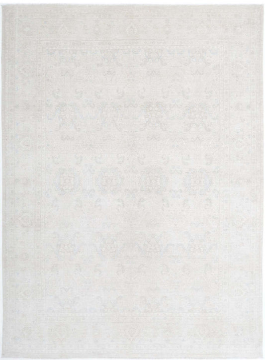 Hand Knotted Fine Serenity Wool Rug - 8'8'' x 11'8''