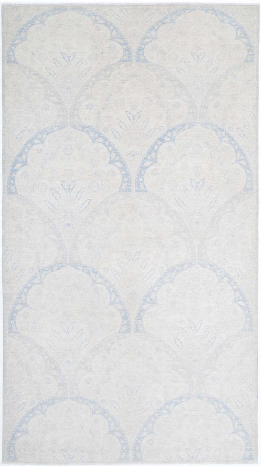 Hand Knotted Artemix Wool Rug - 6'5'' x 11'11''
