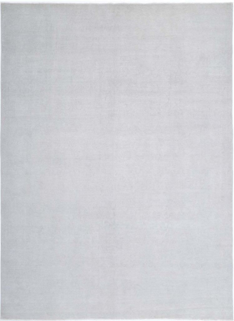 Hand Knotted Overdyed Wool Rug - 8'8'' x 12'0''