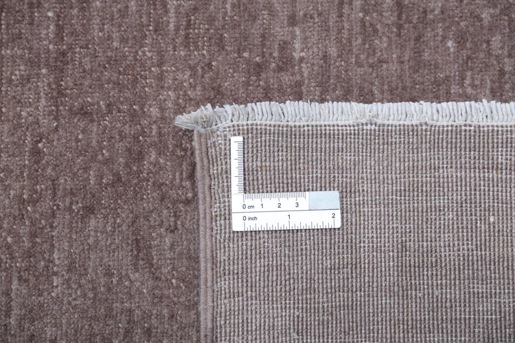 Hand Knotted Overdyed Wool Rug - 6'1'' x 8'4''