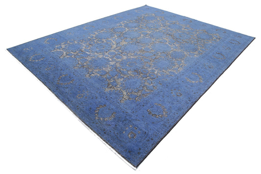 Hand Knotted Onyx Wool Rug - 8'8'' x 11'3''
