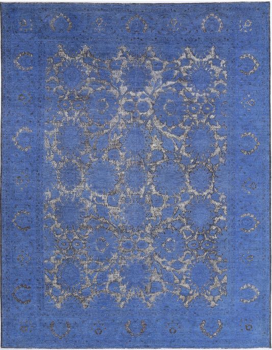 Hand Knotted Onyx Wool Rug - 8'8'' x 11'3''