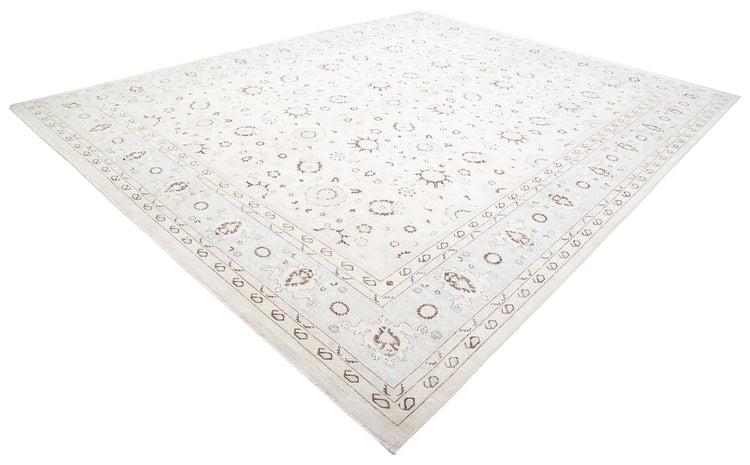 Hand Knotted Fine Serenity Wool Rug - 11'8'' x 14'7''
