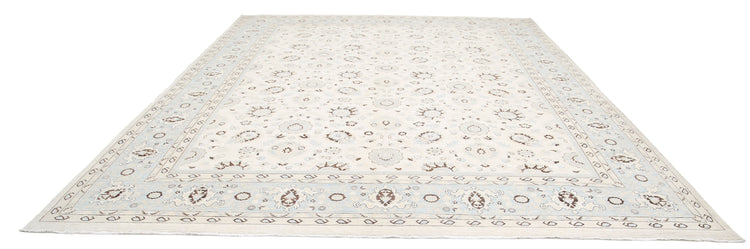 Hand Knotted Fine Serenity Wool Rug - 11'8'' x 14'7''