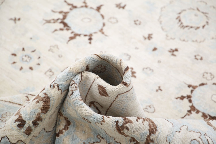 Hand Knotted Fine Serenity Wool Rug - 11'8'' x 14'7''
