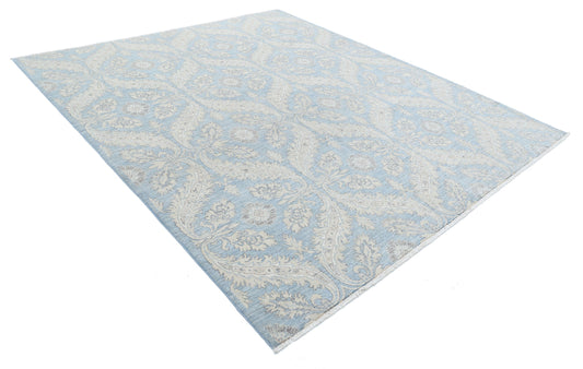 Hand Knotted Serenity Artemix Wool Rug - 8'1'' x 9'4''