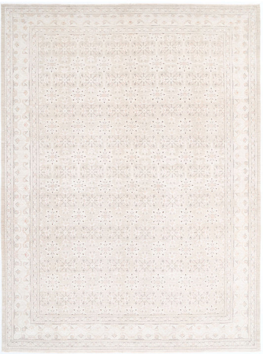 Hand Knotted Fine Serenity Wool Rug - 10'3'' x 13'8''