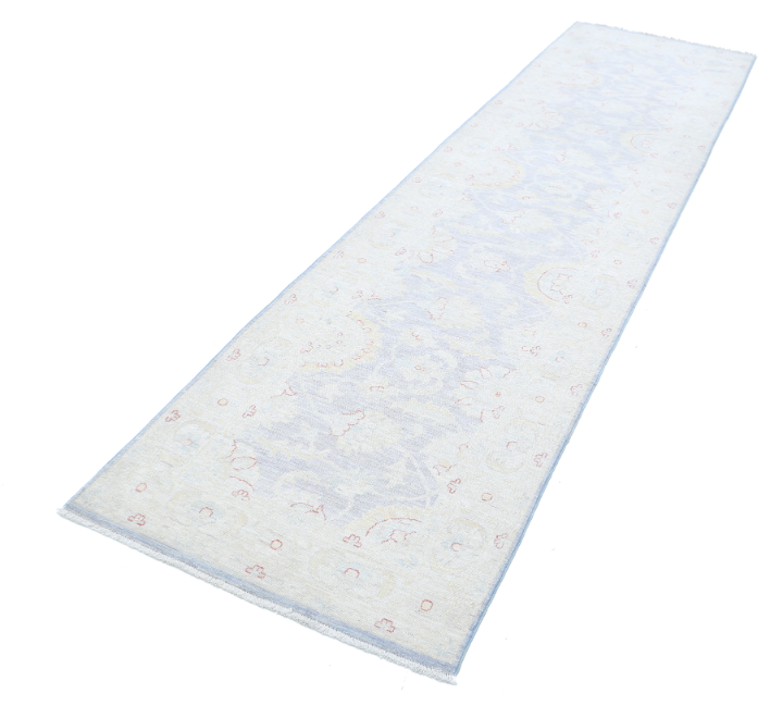 Hand Knotted Serenity Wool Rug - 2' 9" X 10' 9" 2' 9" X 10' 9" (84 X 328) / Grey / Wool