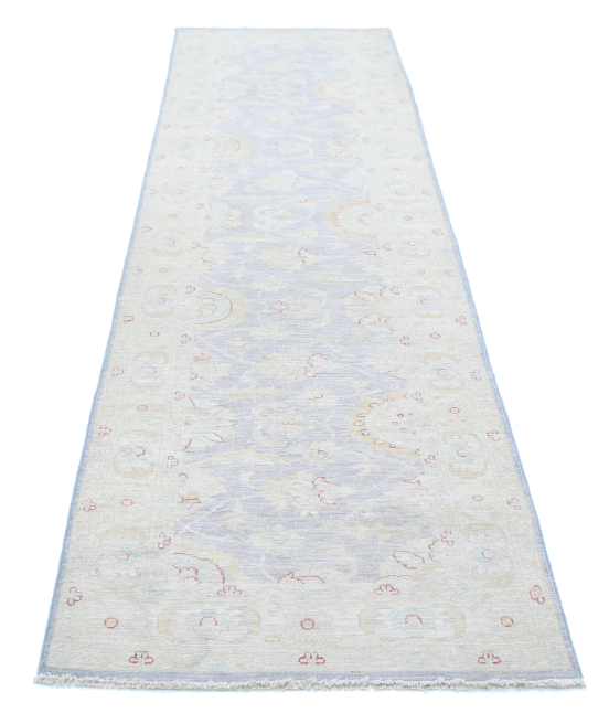 Hand Knotted Serenity Wool Rug - 2' 9" X 10' 9" 2' 9" X 10' 9" (84 X 328) / Grey / Wool