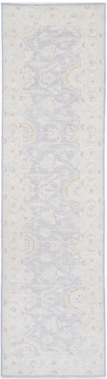 Hand Knotted Serenity Wool Rug - 2' 9" X 10' 9" 2' 9" X 10' 9" (84 X 328) / Grey / Wool