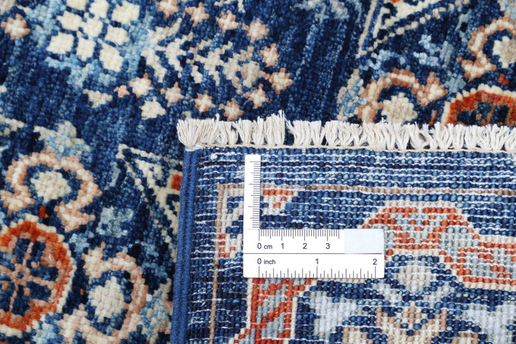 Hand Knotted Fine Mamluk Wool Rug - 4'9'' x 15'4''