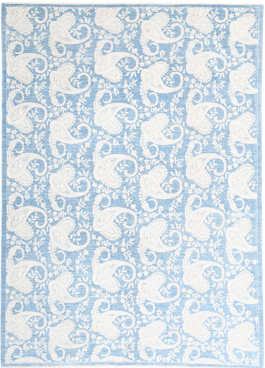 Hand Knotted Serenity Artemix Wool Rug - 6'4'' x 9'9''