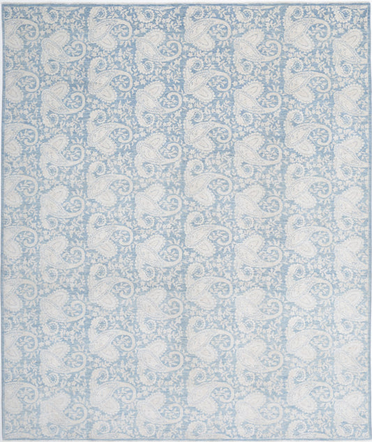 Hand Knotted Serenity Artemix Wool Rug - 8'3'' x 9'9''