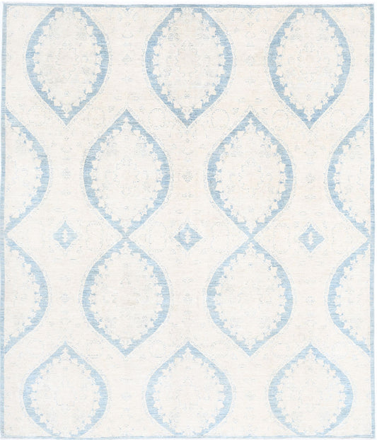 Hand Knotted Serenity Artemix Wool Rug - 8'0'' x 9'2''