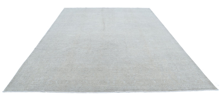 Hand Knotted Overdyed Wool Rug - 8'8'' x 11'9''