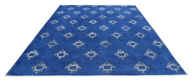 Hand Knotted Onyx Wool Rug - 8'9'' x 11'5''