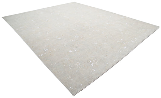 Hand Knotted Artemix Wool & Cotton Rug - 11'9'' x 14'0''
