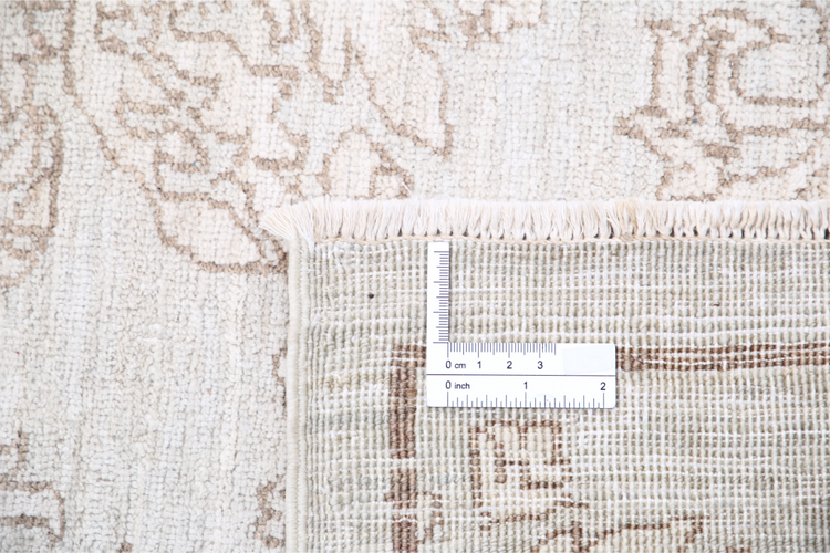 Hand Knotted Artemix Wool Rug - 9' 9" X 12' 10" 9' 9" X 12' 10" (297 X 391) / Grey / Wool