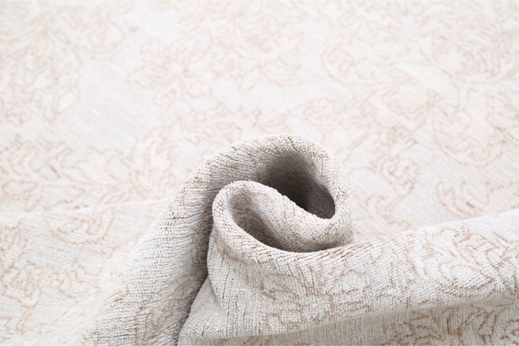 Hand Knotted Artemix Wool Rug - 9' 9" X 12' 10" 9' 9" X 12' 10" (297 X 391) / Grey / Wool