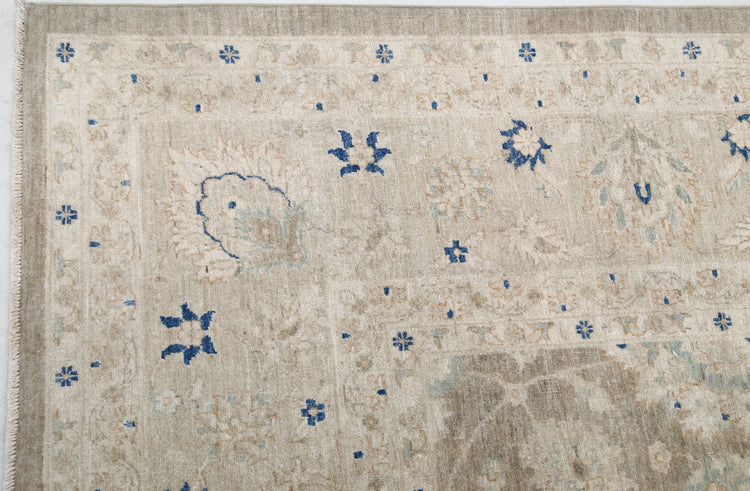 Hand Knotted Fine Serenity Wool Rug - 10'0'' x 13'8''