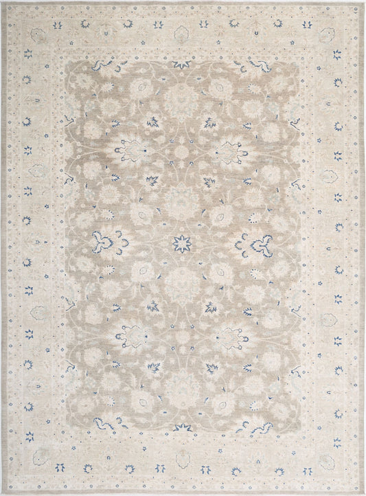 Hand Knotted Fine Serenity Wool Rug - 10'0'' x 13'8''