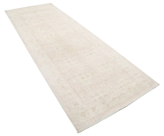 Hand Knotted Fine Serenity Wool Rug - 3'11'' x 11'0''