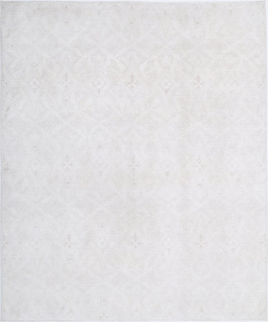 Hand Knotted Artemix Wool Rug - 8'1'' x 9'9''