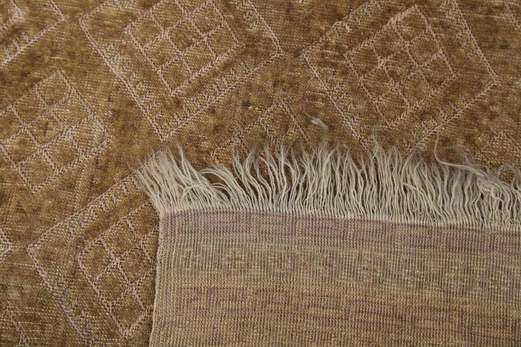 Hand Woven Nakhunak Wool Kilim Rug - 4'8'' x 6'3''