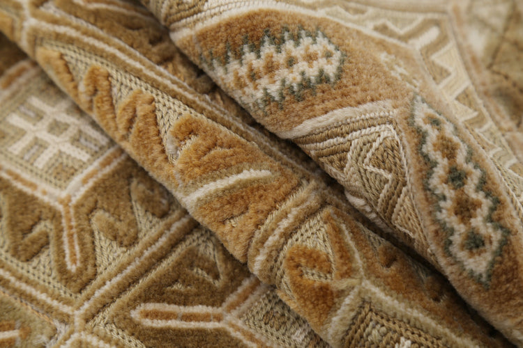 Hand Woven Nakhunak Wool Kilim Rug - 6'3'' x 8'8''
