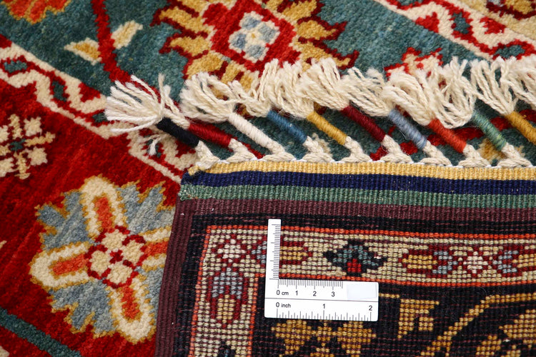 Traditional Hand Knotted Shaal Farhan Wool Rug of Size 2'1'' X 3'5'' in Multi and Multi Colors - Made in Afghanistan