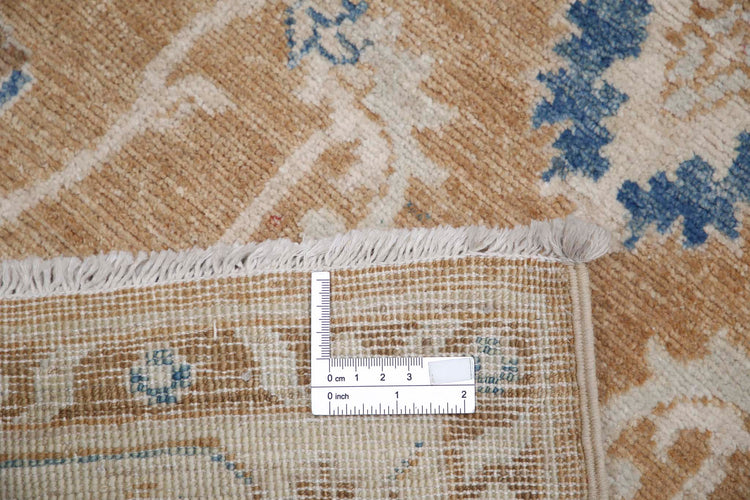 Traditional Hand Knotted Serenity Farhan Wool Rug of Size 3'10'' X 6'0'' in Red and Ivory Colors - Made in Afghanistan