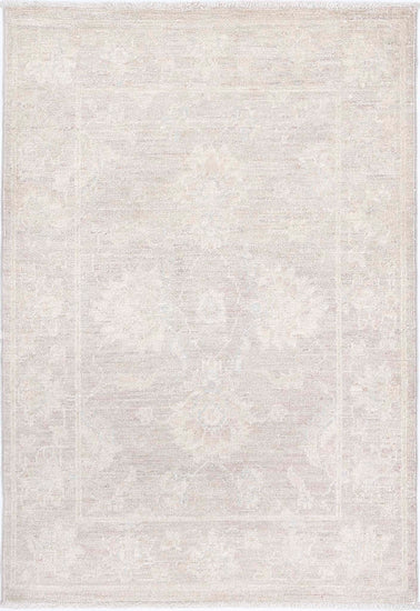 Traditional Hand Knotted Serenity Farhan Wool Rug of Size 2'1'' X 3'0'' in Brown and Brown Colors - Made in Afghanistan