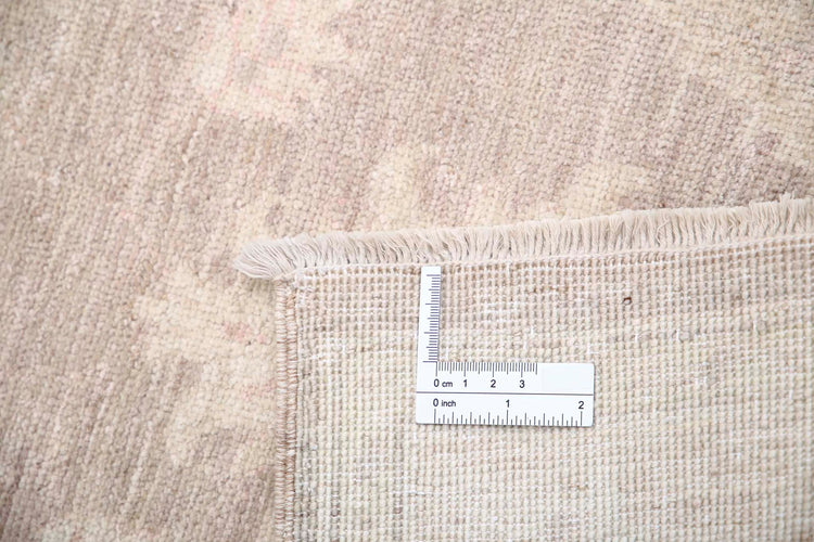 Traditional Hand Knotted Serenity Farhan Wool Rug of Size 2'1'' X 3'1'' in Brown and Ivory Colors - Made in Afghanistan