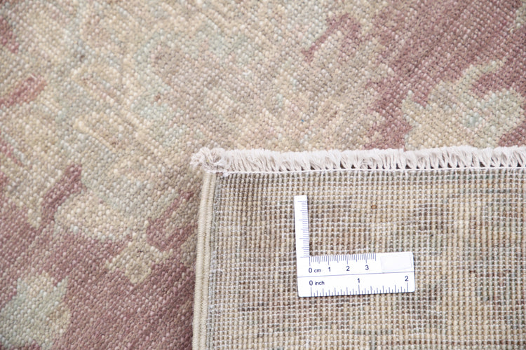 Traditional Hand Knotted Serenity Farhan Wool Rug of Size 2'1'' X 2'11'' in Brown and Ivory Colors - Made in Afghanistan