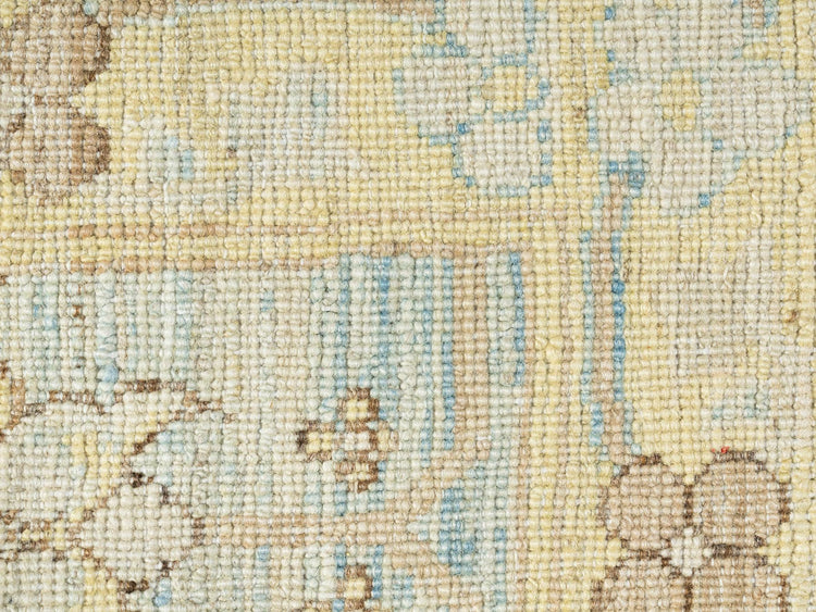 Hand knotted WOOL OUSHAK 9'9" x 10'