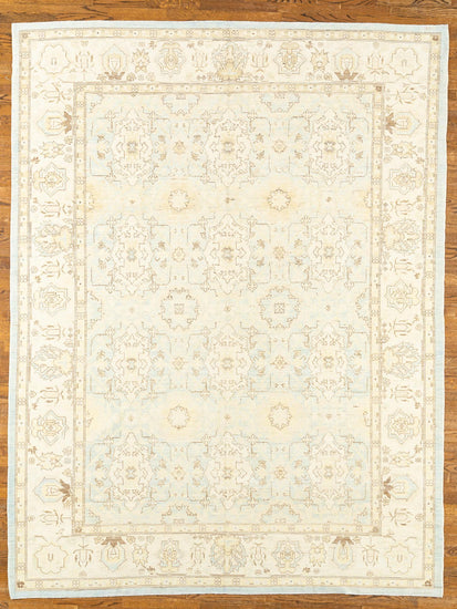 WOOL, OUSHACK, BLUE (Rectangle) Origin: AFGHANISTAN , Hand,knotted